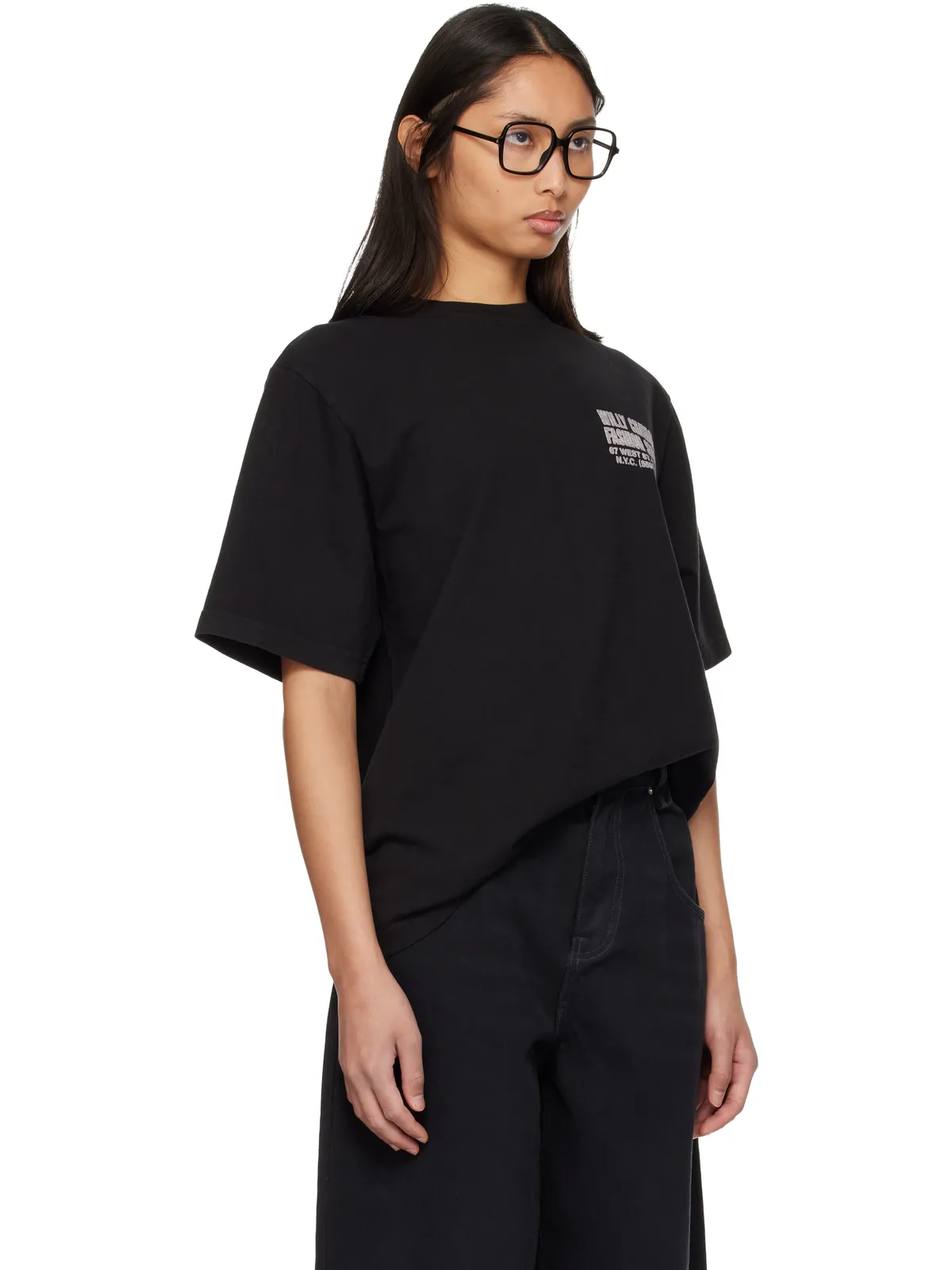 Willy Chavarria 'Fashion Services' Standard Tシャツ - 画像2