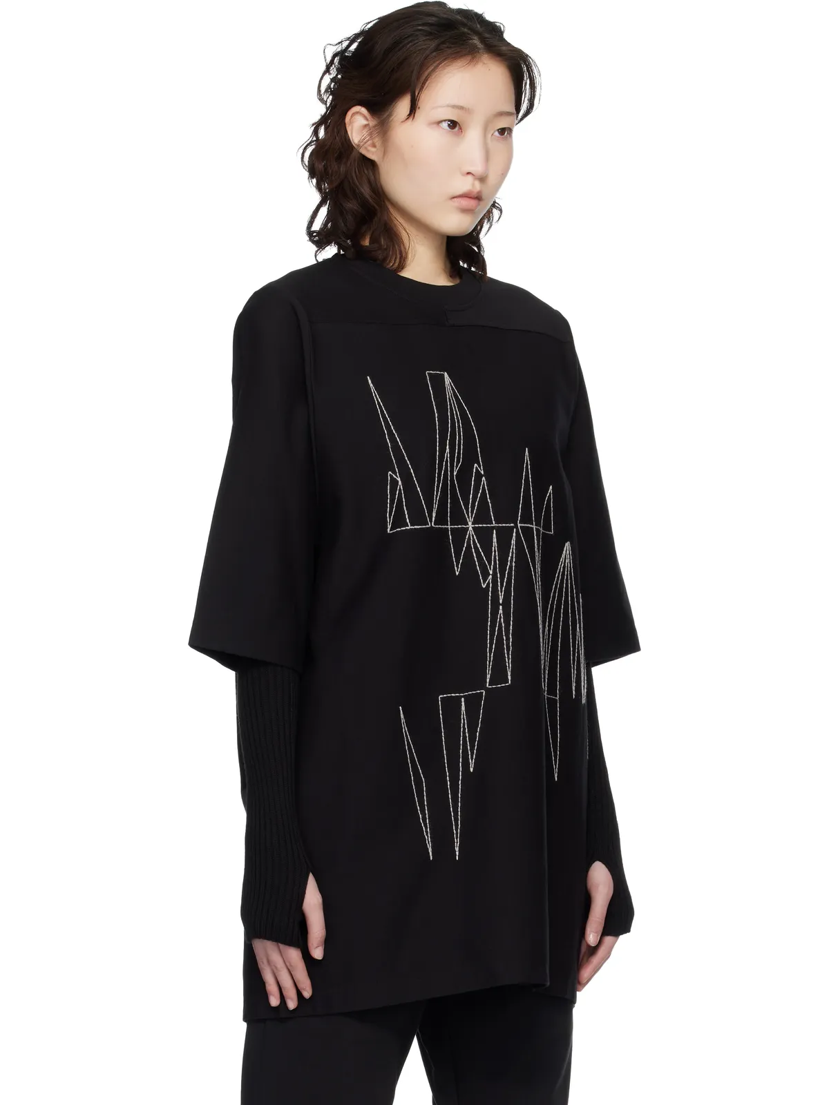 Rick Owens Moncler + Rick Owens Jumbo 半袖Tシャツ - 画像2
