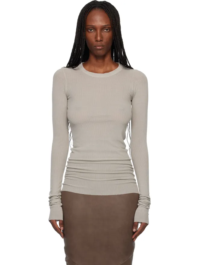 Rick Owens Rick Owens Temple Rib LS Tシャツの商品画像