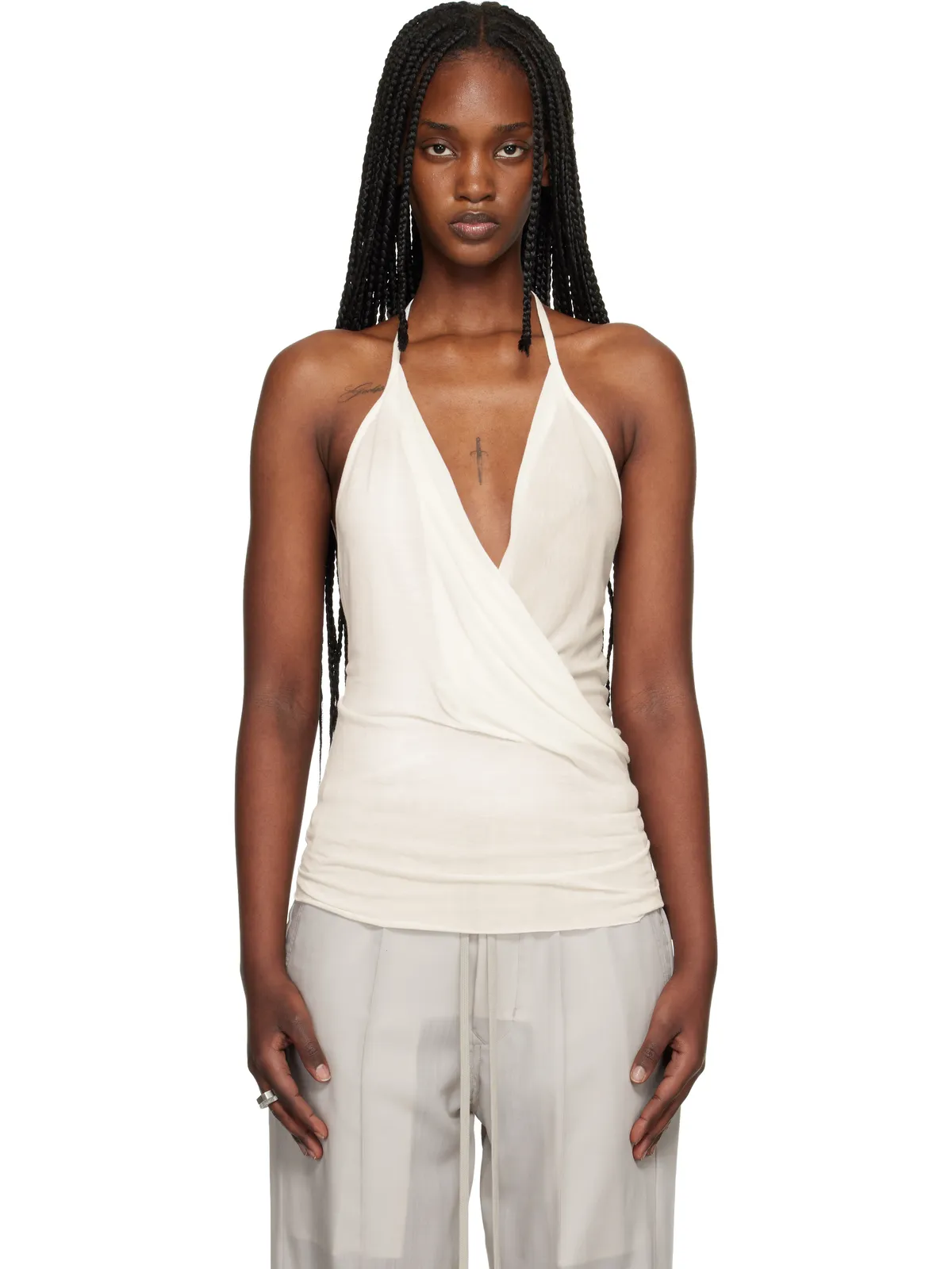 Rick Owens Temple ドレープ トップス - 画像1