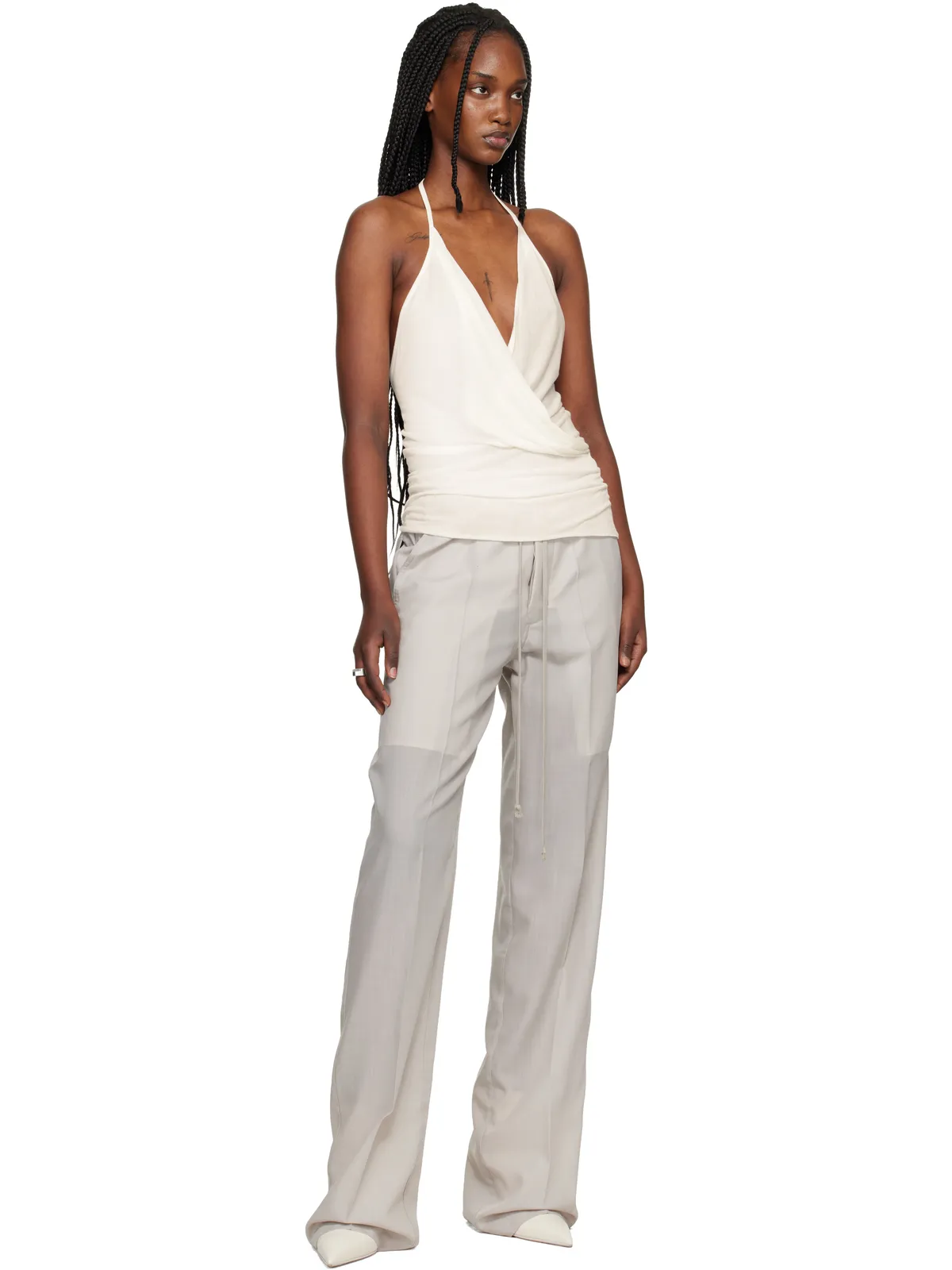 Rick Owens Temple ドレープ トップス - 画像4