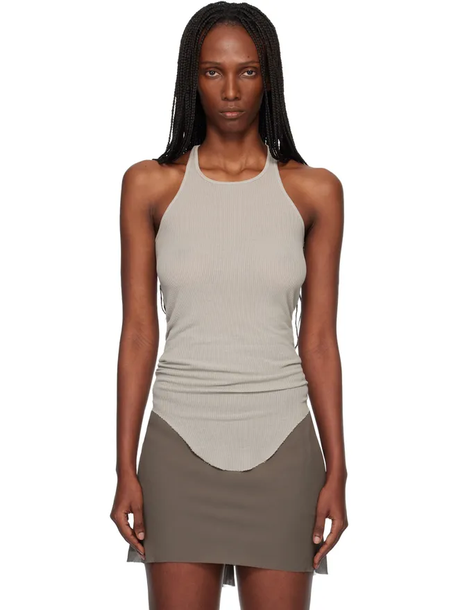 Rick Owens Rick Owens Temple Basic リブタンクトップの商品画像