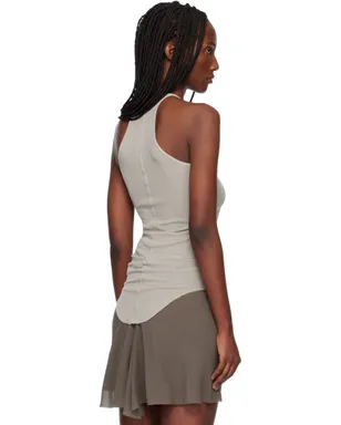 Rick Owens Temple Basic リブタンクトップ - サムネイル3