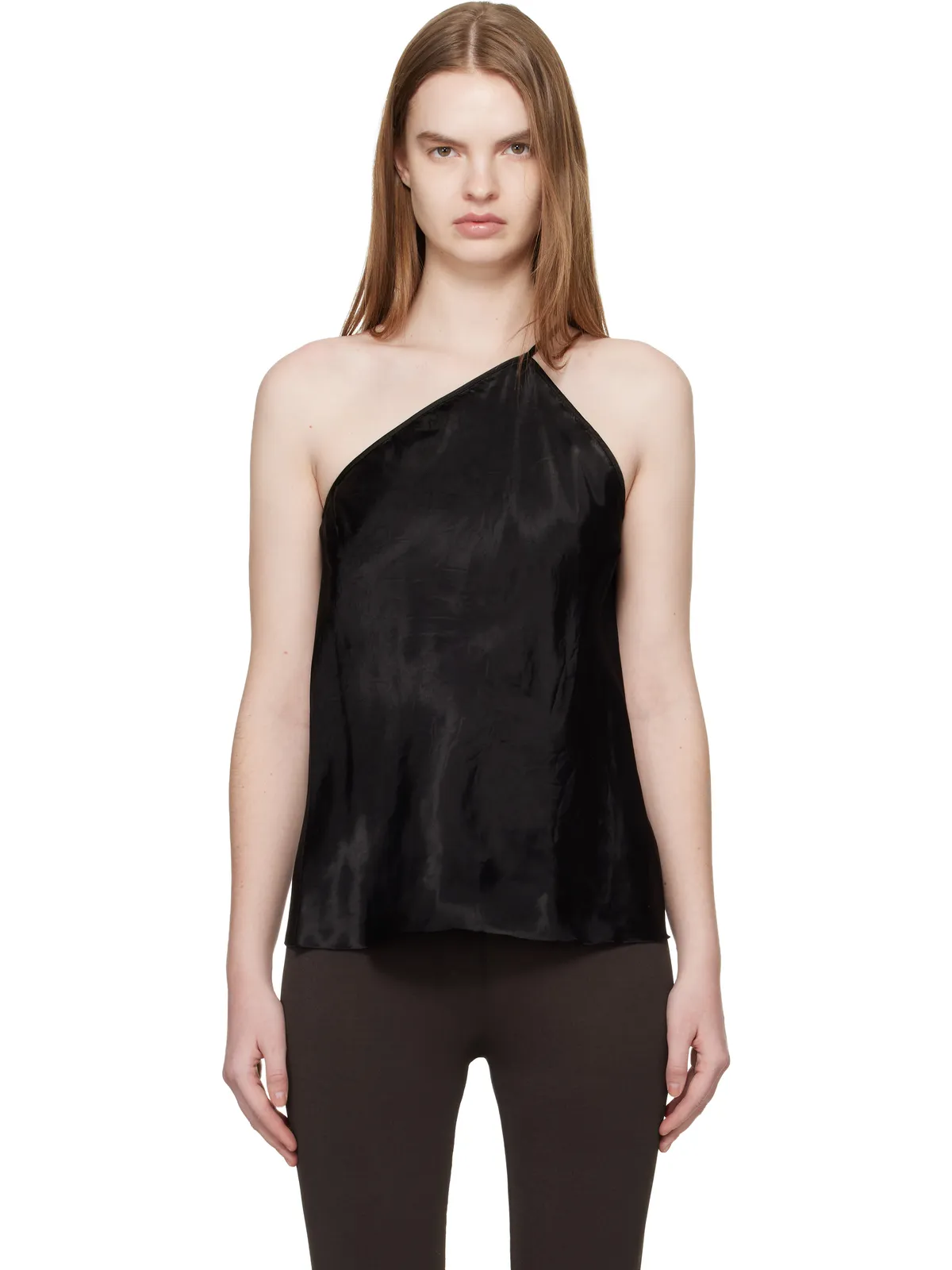 Rick Owens Temple ワンショルダー スリップ トップス - 画像1