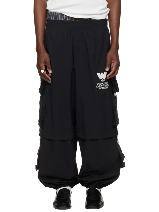 Willy Chavarria Willy Chavarria ブラック adidas Originalsエディション カーゴパンツの商品画像