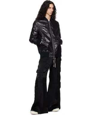 Rick Owens ブラック Temple Cargobelas カーゴパンツ - サムネイル4