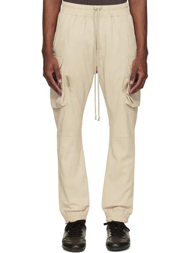 Rick Owens Rick Owens Temple Mastodon カーゴ レザーパンツの商品画像