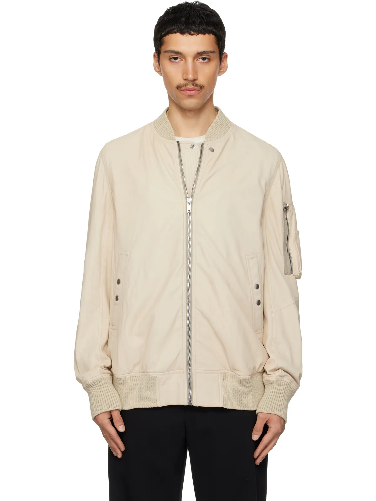 Rick Owens Temple Classic フライトジャケット - 画像1