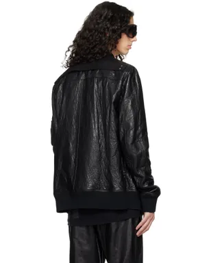 Rick Owens Temple Classic Flight レザージャケット - サムネイル3