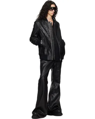 Rick Owens Temple Classic Flight レザージャケット - サムネイル4