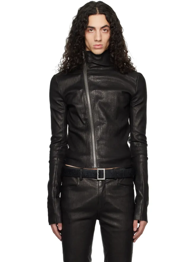 Rick Owens Rick Owens Temple Gary レザージャケットの商品画像