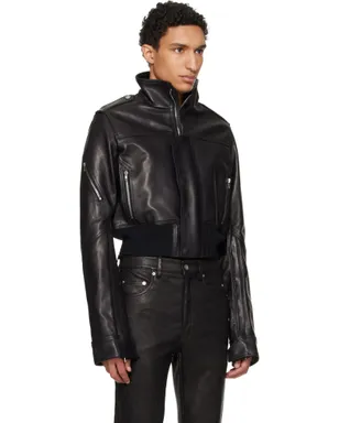 Rick Owens 'SUICIDE'エディション Temple Rev レザージャケット - サムネイル2