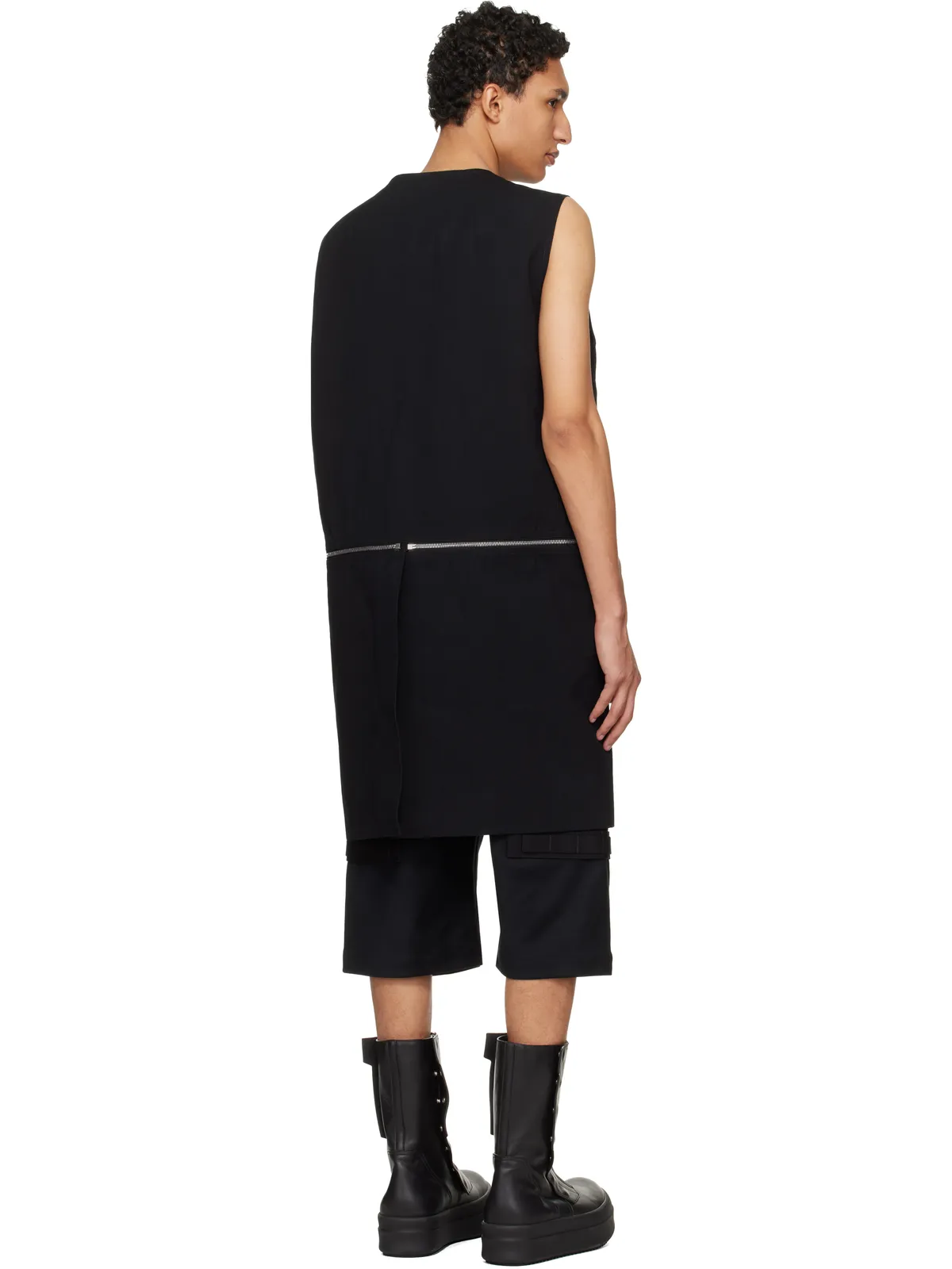 Rick Owens Temple Blixa ユーティリティベスト - 画像3