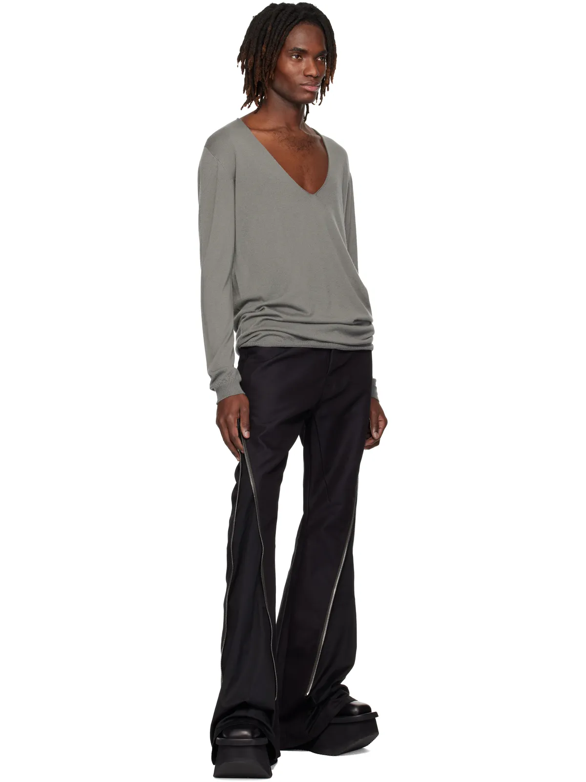 Rick Owens Temple Bolan Banana ジーンズ - 画像4