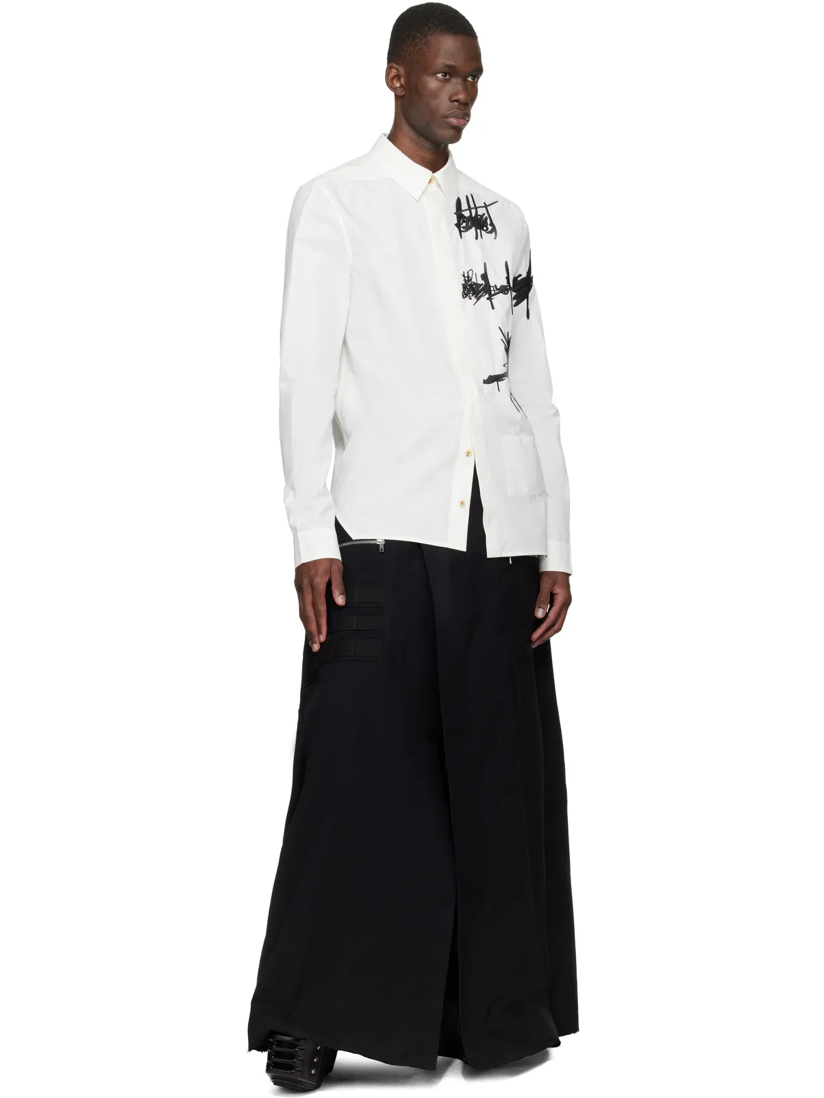 Rick Owens Temple Odetta カーゴ スカート - 画像4