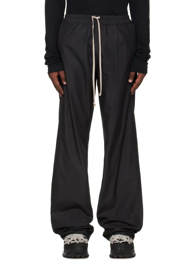 Rick Owens Rick Owens Moncler + Rick Owens ドローストリング トラウザーズの商品画像