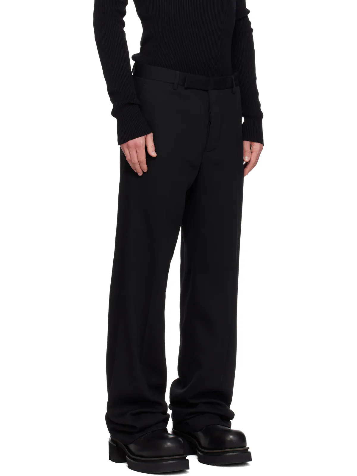 Rick Owens Temple Tailored Dietrich トラウザーズ - 画像2