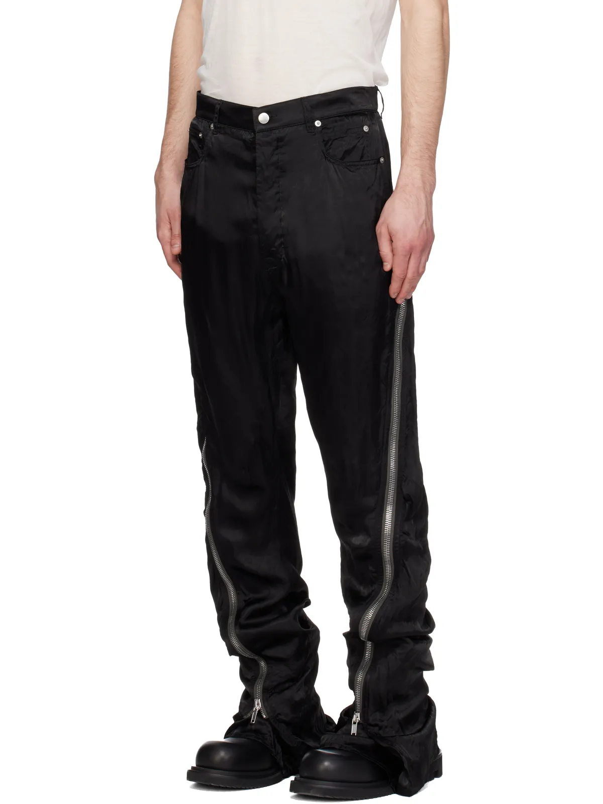 Rick Owens Temple Bolan Banana トラウザーズ - 画像4