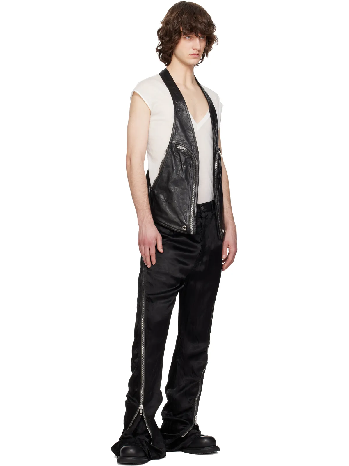 Rick Owens Temple Bolan Banana トラウザーズ - 画像5