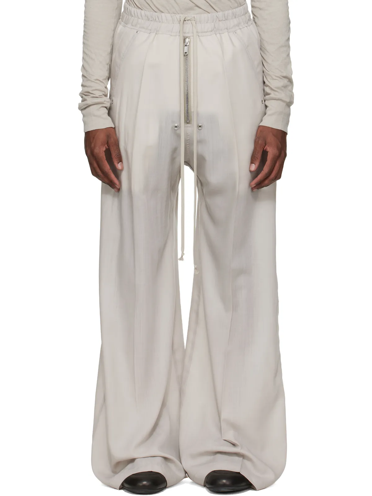Rick Owens Temple Wide Bela トラウザーズ - 画像1