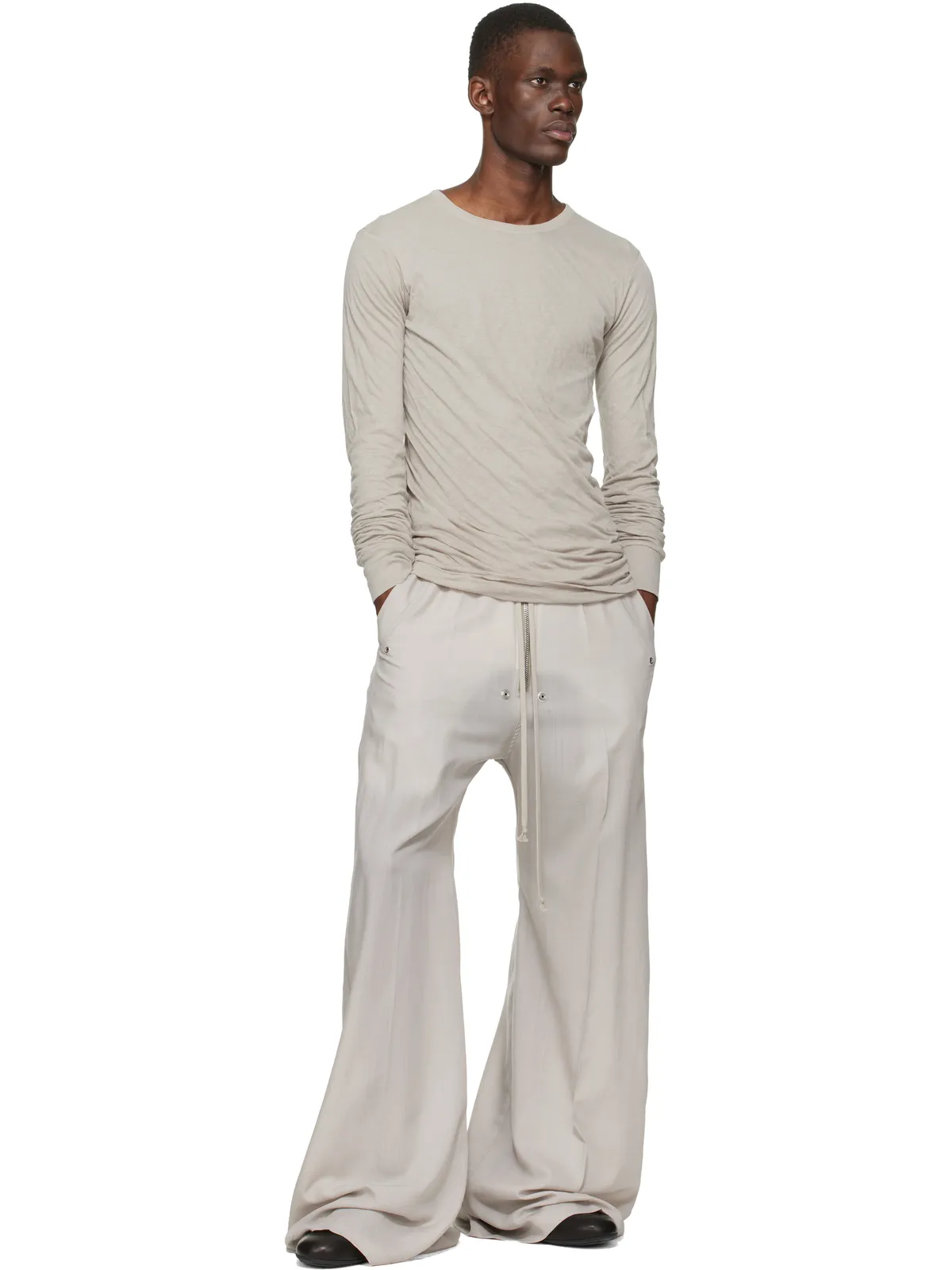 Rick Owens Temple Wide Bela トラウザーズ - 画像4