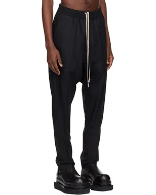 Rick Owens Temple Drawstring Slim Long トラウザーズ - サムネイル2