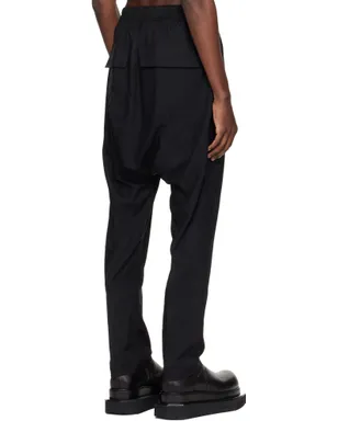 Rick Owens Temple Drawstring Slim Long トラウザーズ - サムネイル3