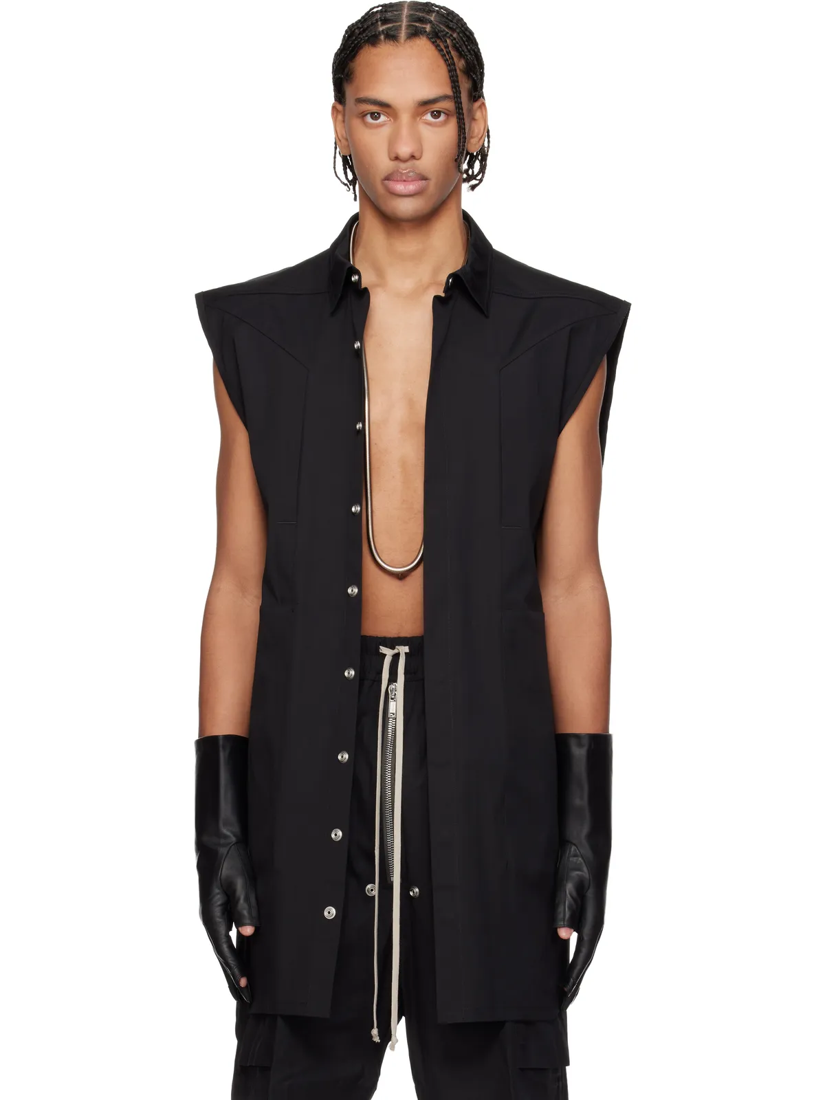 Rick Owens Temple Jumbo SL オーバーシャツ - 画像1