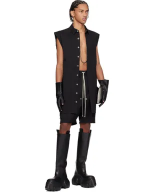 Rick Owens Temple Jumbo SL オーバーシャツ - サムネイル4