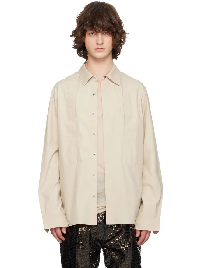Rick Owens Rick Owens Temple Fogpocket オーバーシャツの商品画像