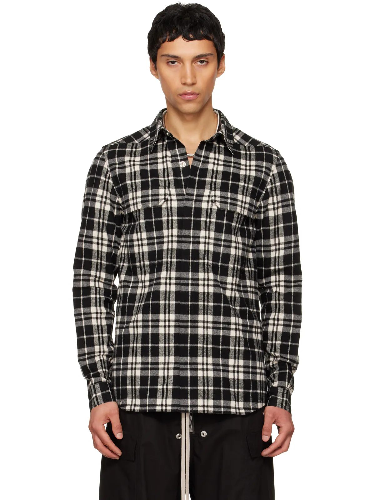 Rick Owens Temple Outershirt シャツ - 画像1