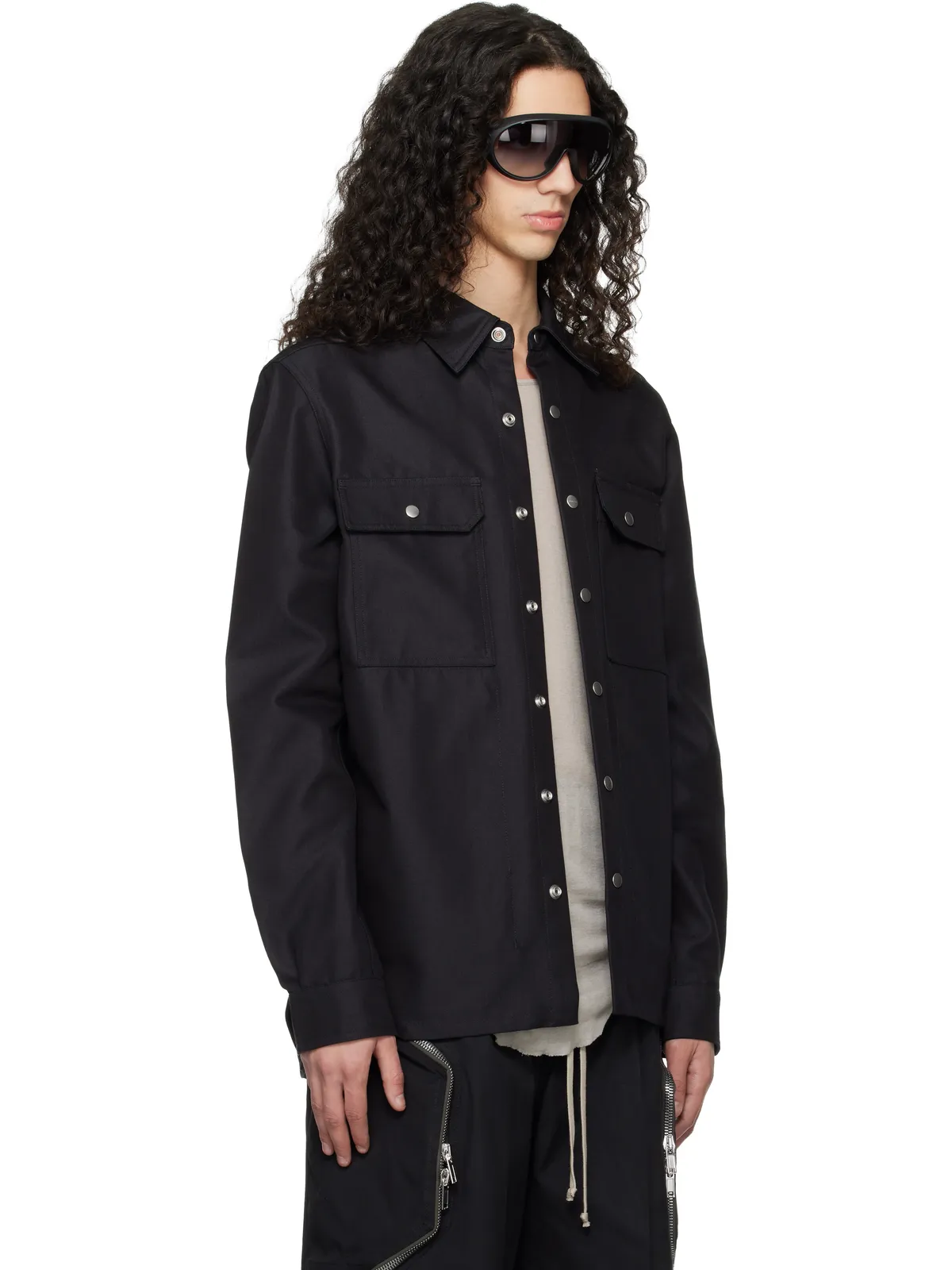 Rick Owens Temple Outer シャツ - 画像2