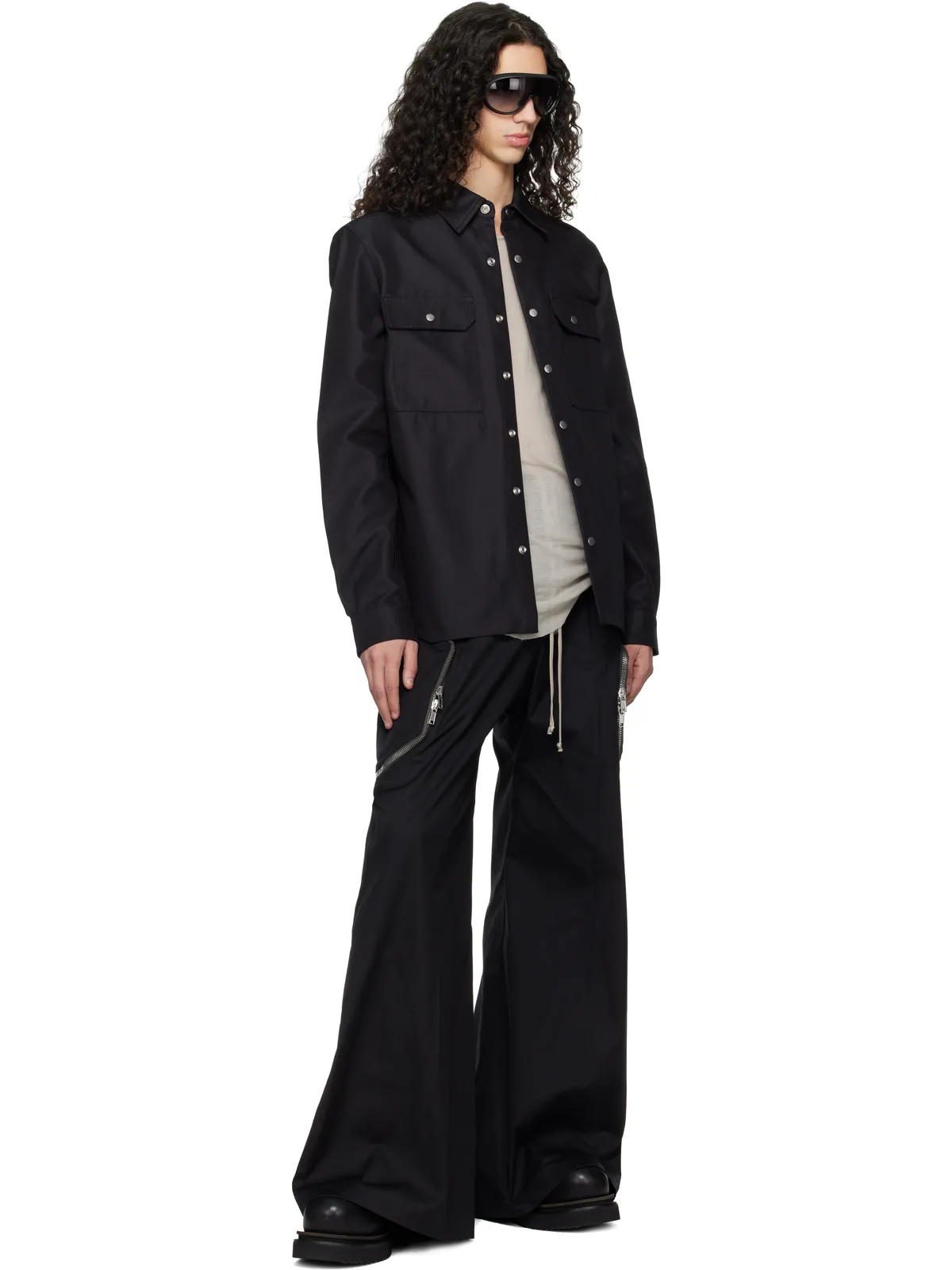 Rick Owens Temple Outer シャツ - 画像4