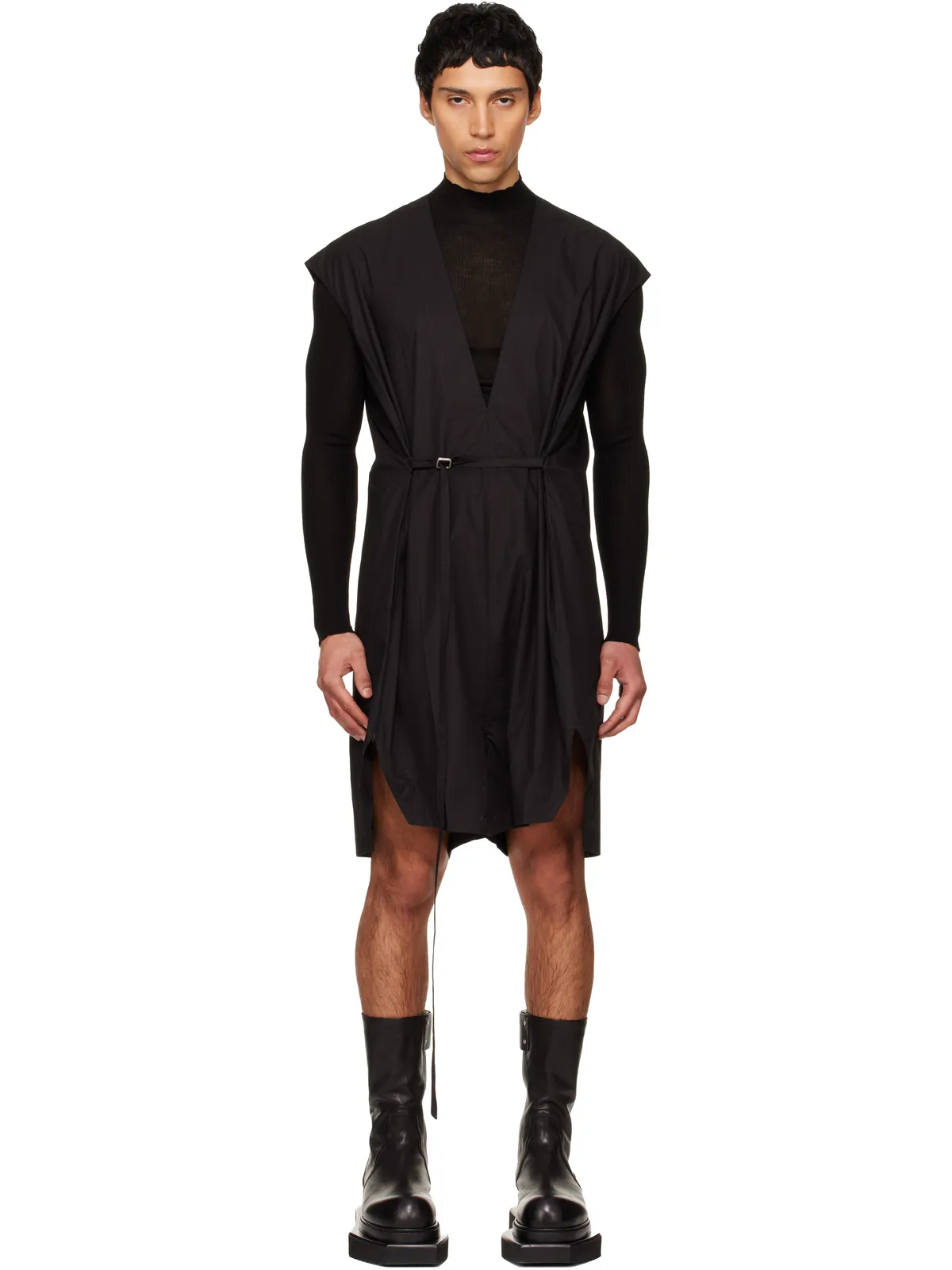 Rick Owens Temple SL Short ロンパース - 画像1