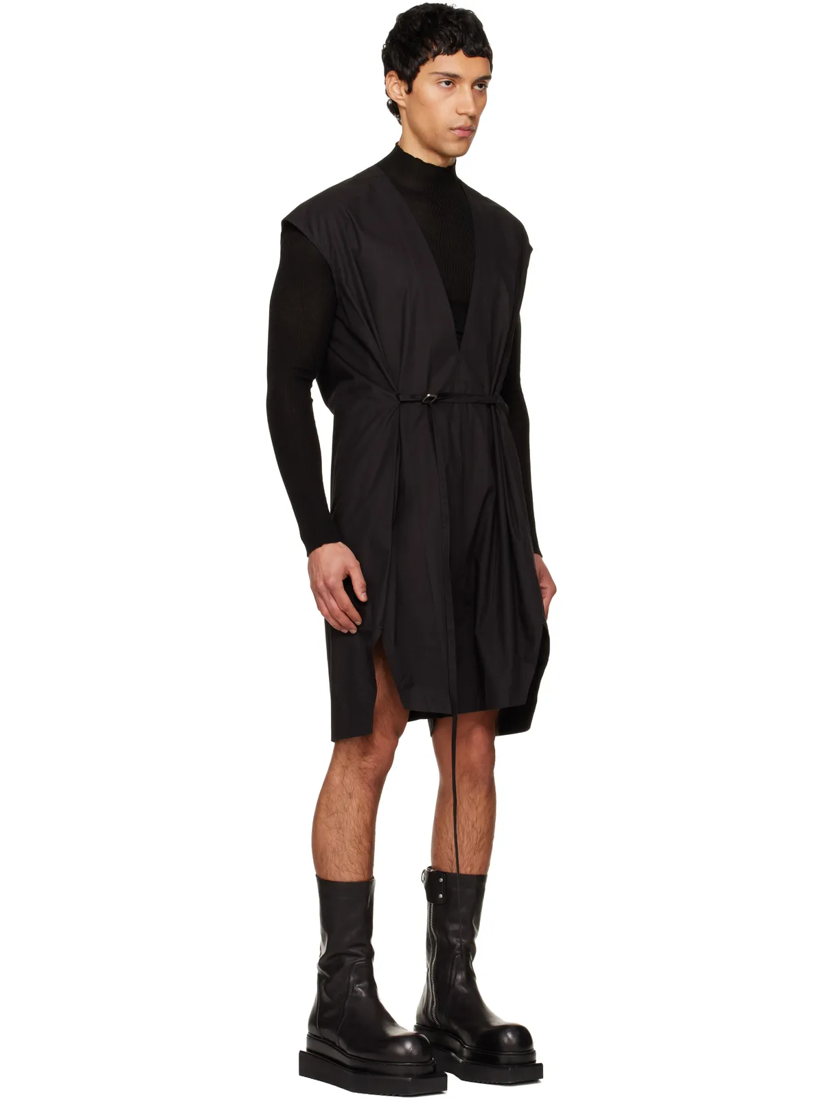 Rick Owens Temple SL Short ロンパース - 画像2