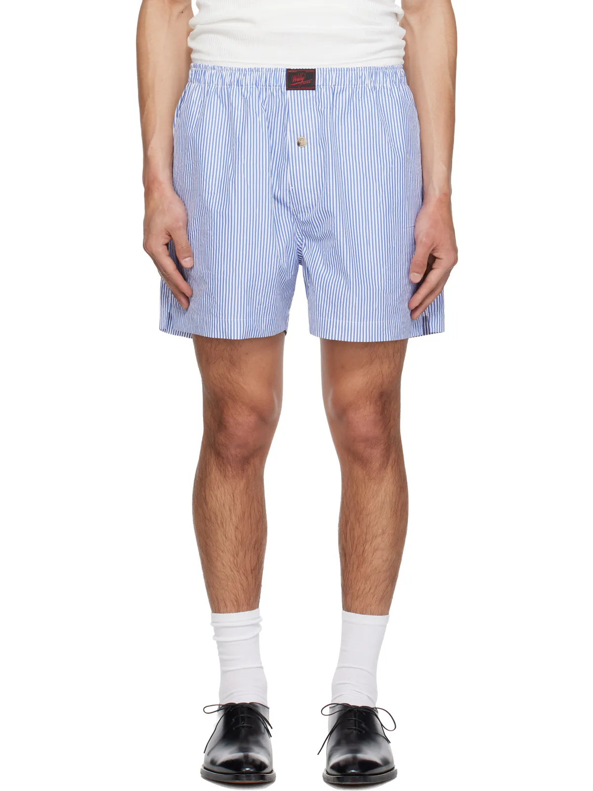 Willy Chavarria Willy ウーブン ボクサー ショートパンツ - 画像1