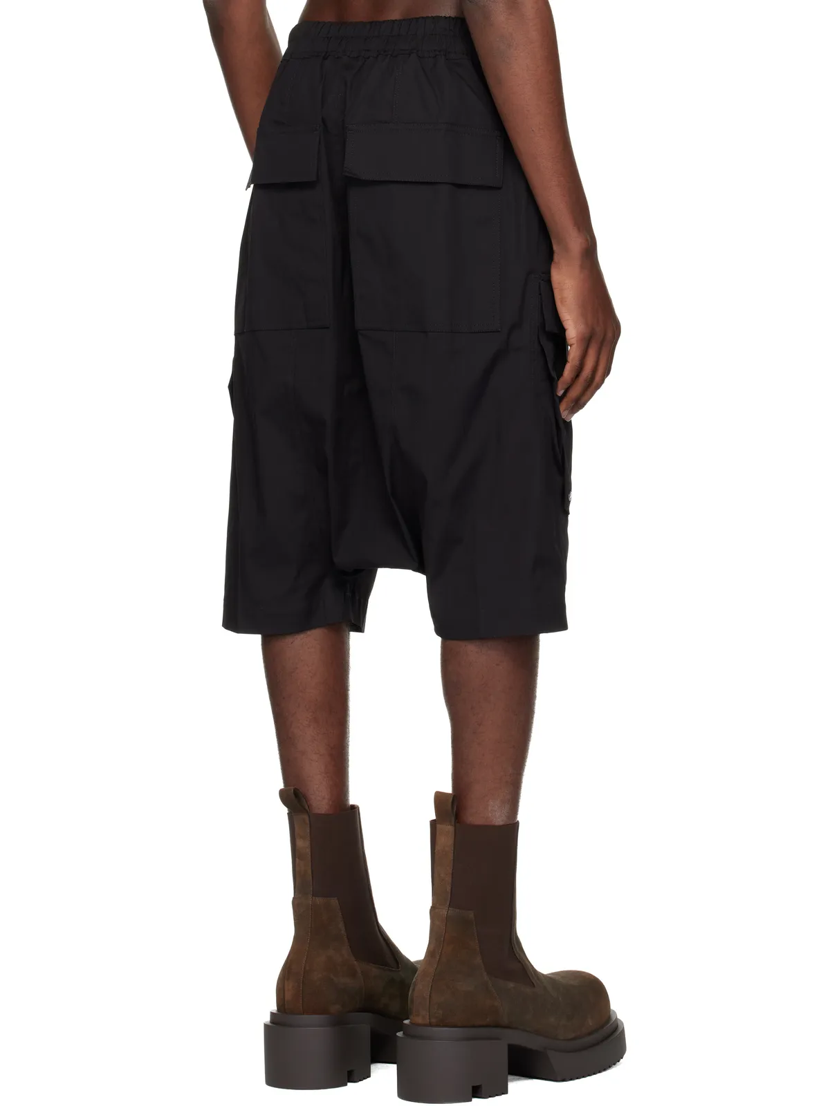 Rick Owens Temple Pod カーゴショートパンツ - 画像3