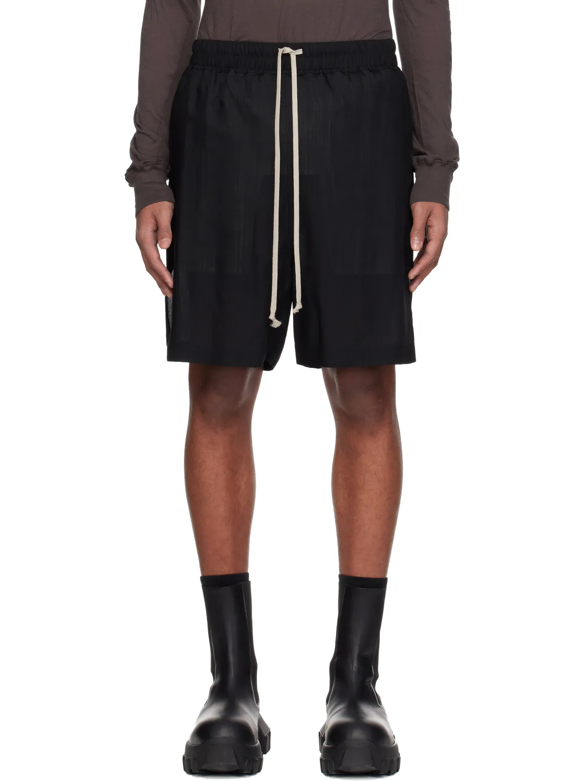 Rick Owens Temple ボクサー ショートパンツ - 画像1