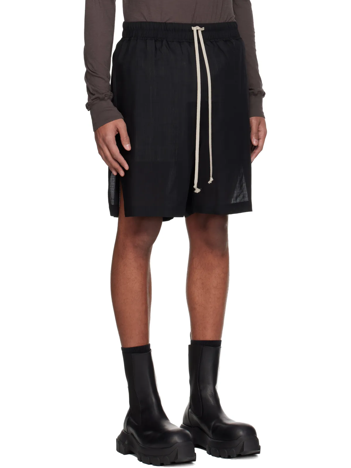 Rick Owens Temple ボクサー ショートパンツ - 画像2