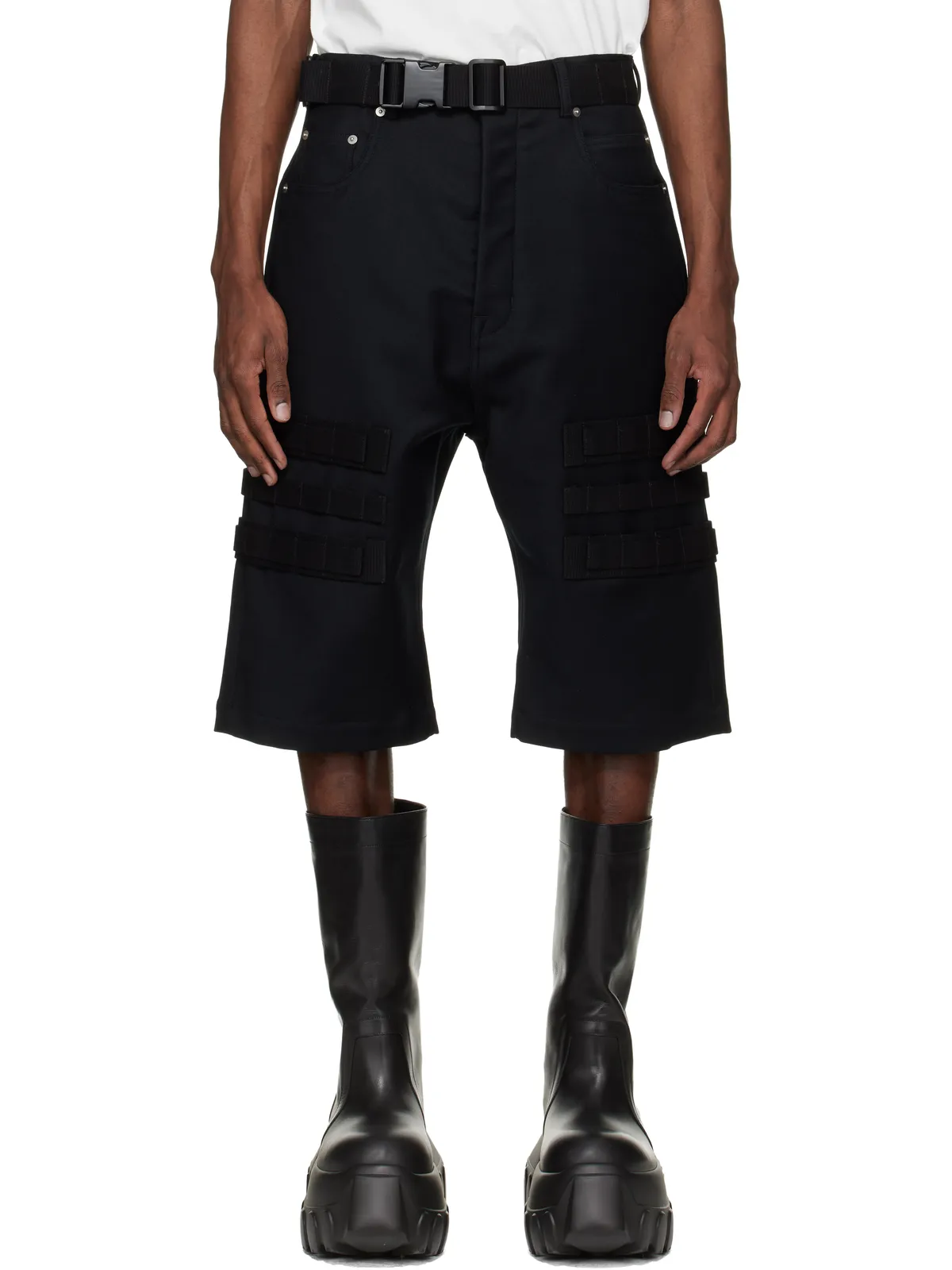 Rick Owens Temple Cargo Geth ショートパンツ - 画像1