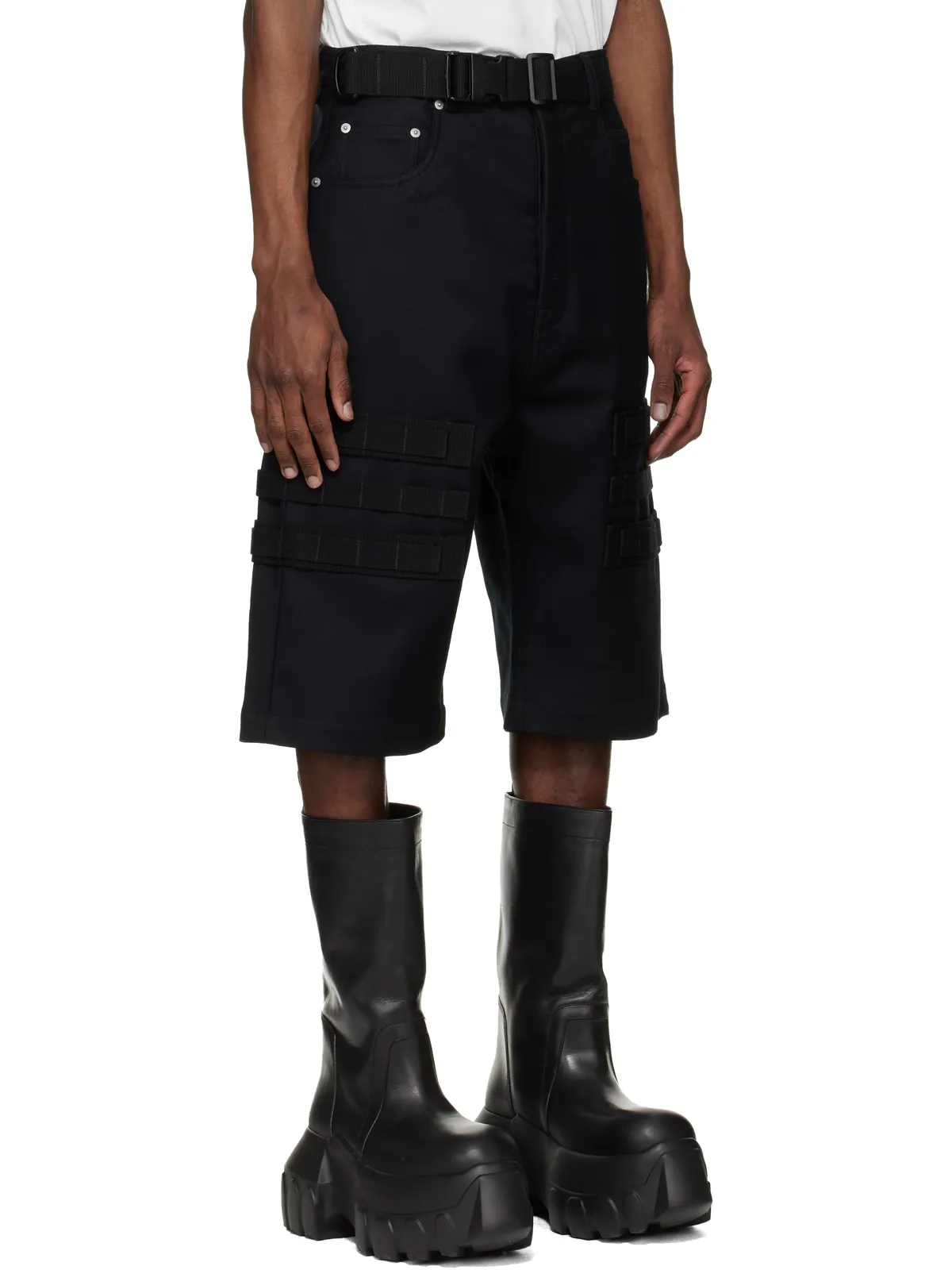 Rick Owens Temple Cargo Geth ショートパンツ - 画像2