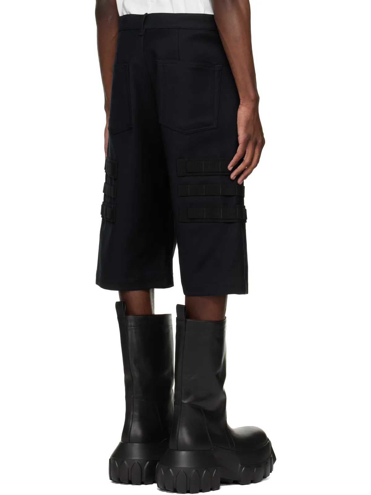 Rick Owens Temple Cargo Geth ショートパンツ - 画像3