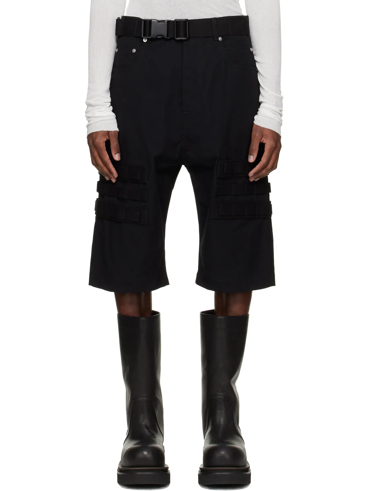 Rick Owens Temple Geth カーゴショートパンツ - 画像1