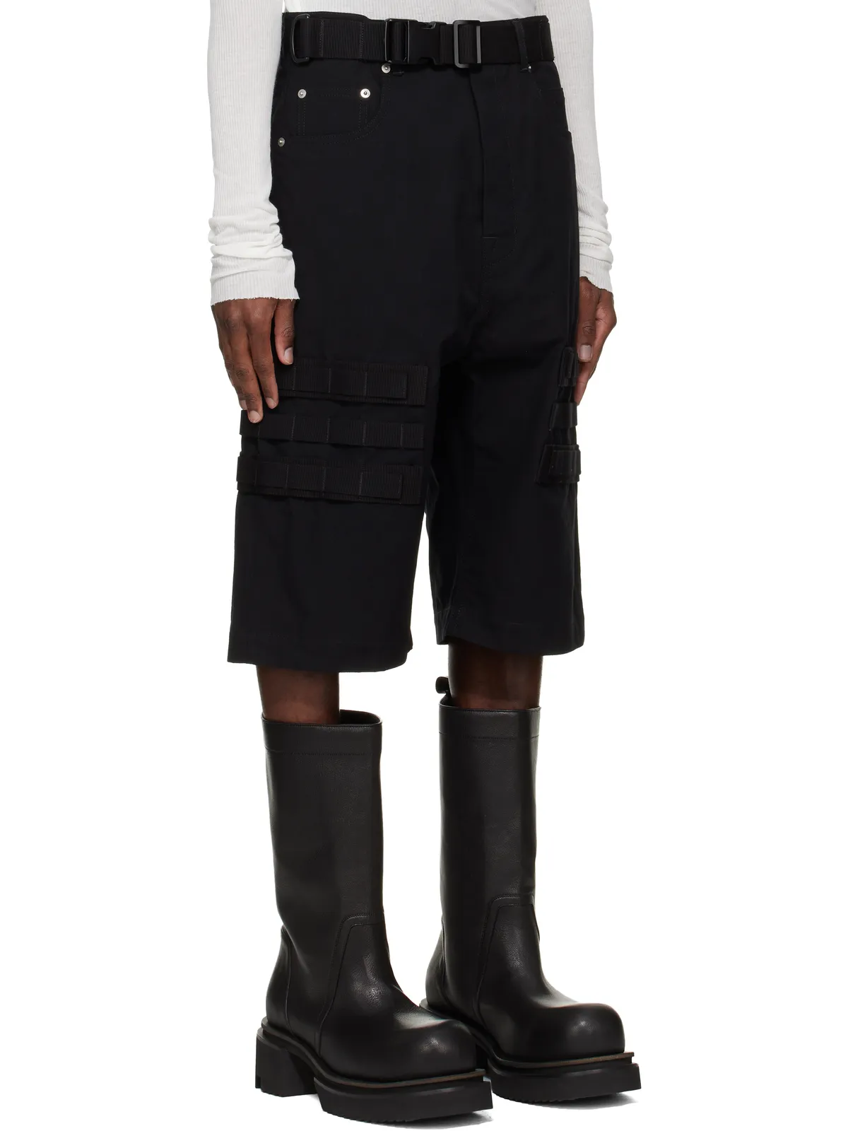 Rick Owens Temple Geth カーゴショートパンツ - 画像2