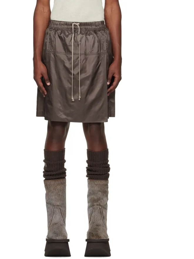 Rick Owens Rick Owens Moncler + Rick Owens キルト ショートパンツの商品画像