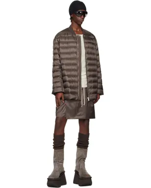 Rick Owens Moncler + Rick Owens キルト ショートパンツ - サムネイル5