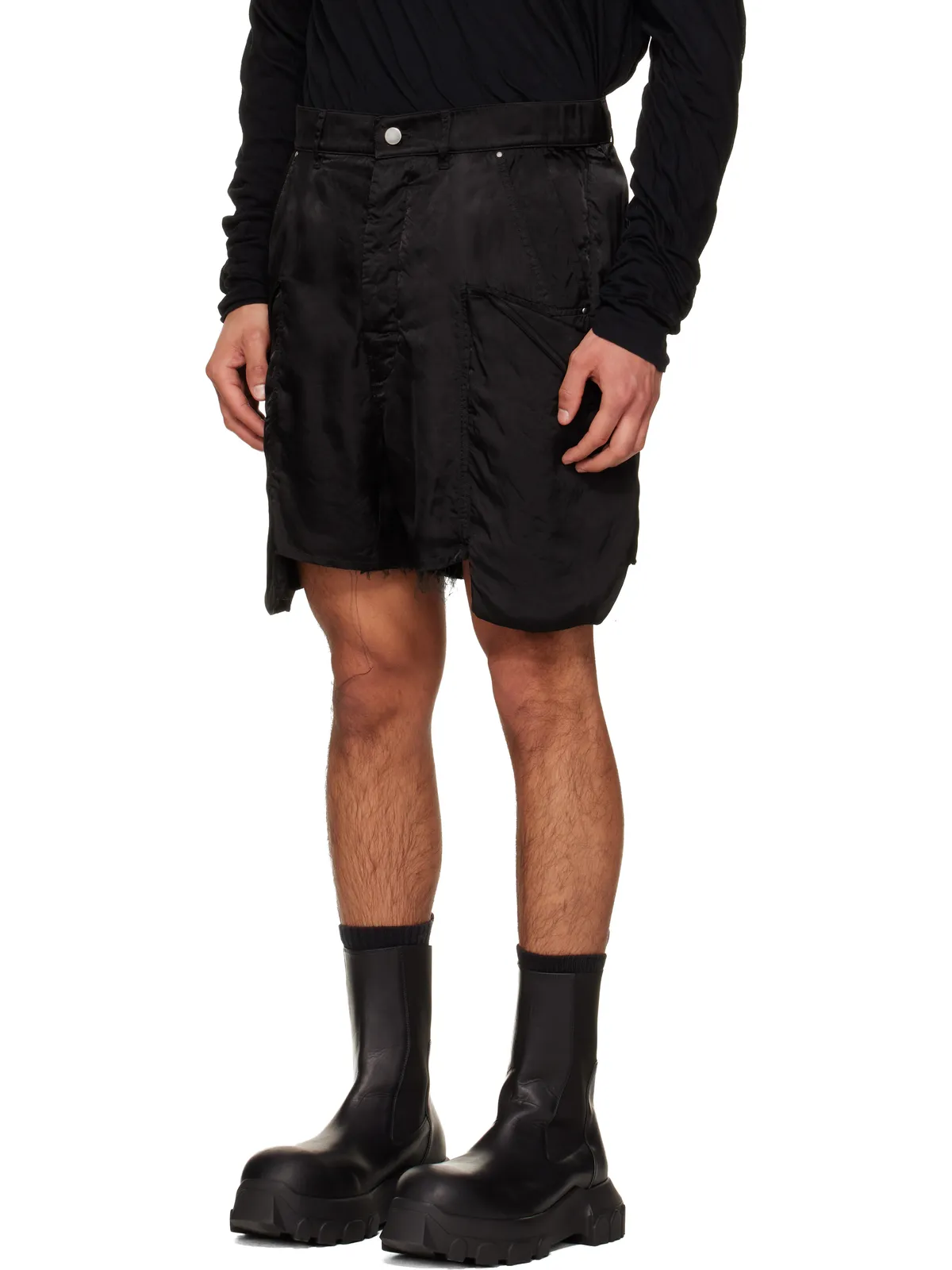 Rick Owens Temple Stefan カーゴショートパンツ - 画像4