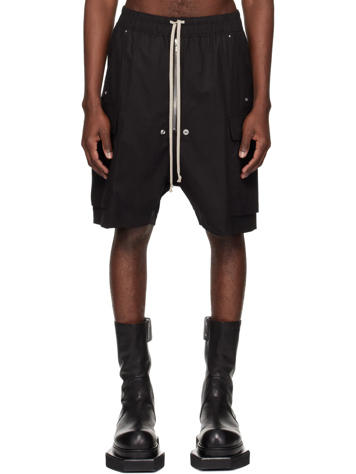 Rick Owens Temple Cargobela ショートパンツ - 画像1