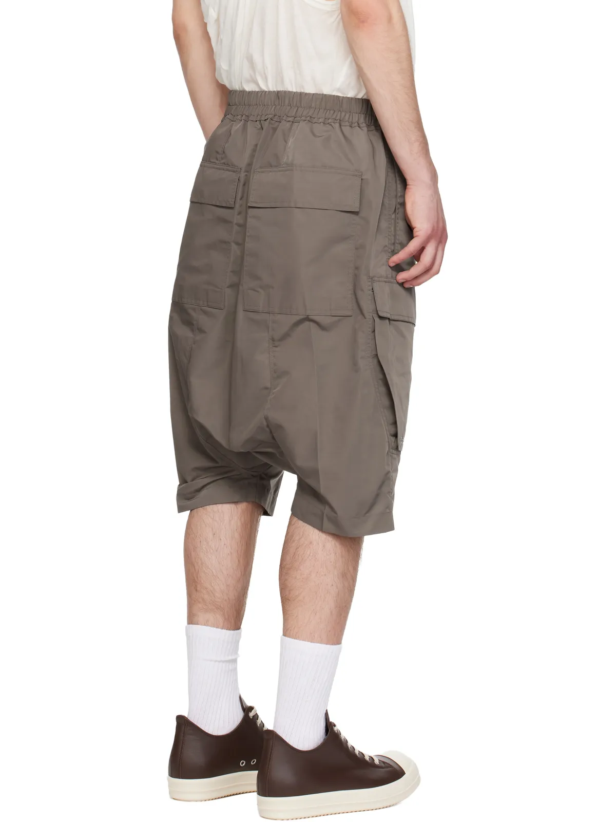 Rick Owens Temple Pods カーゴショートパンツ - 画像3