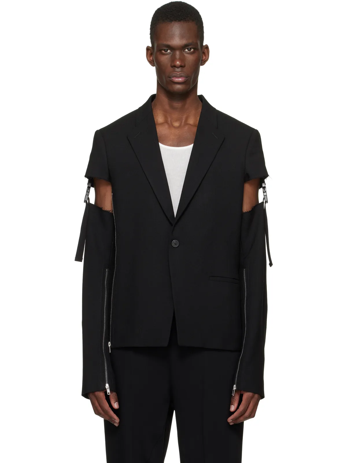 Rick Owens 'SUICIDE'エディション Temple Vega テーラードジャケット - 画像1